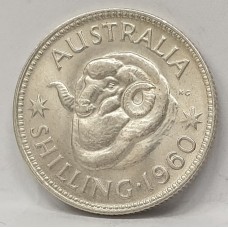 AUSTRALIA 1960 . SHILLING . FULL LUSTRE